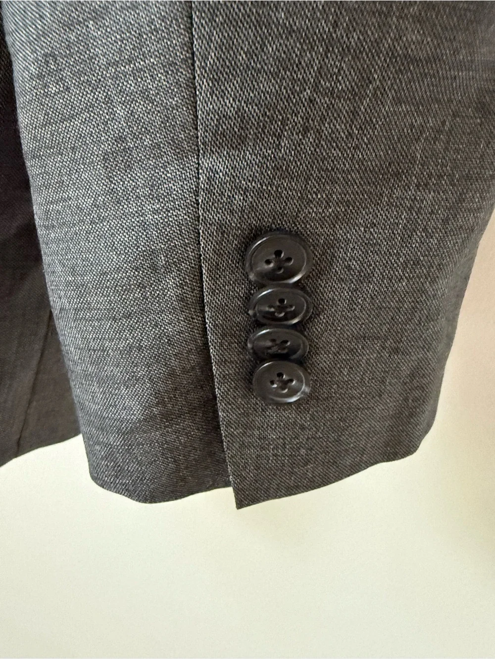 Michael Kors 100% Wool Vitale Barberis Canonico Blazer in Charcoal Gray